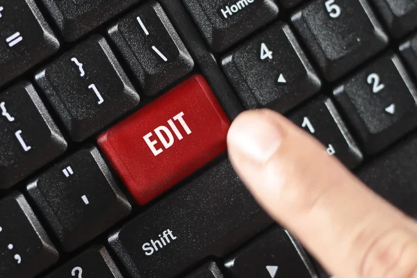 Edit key